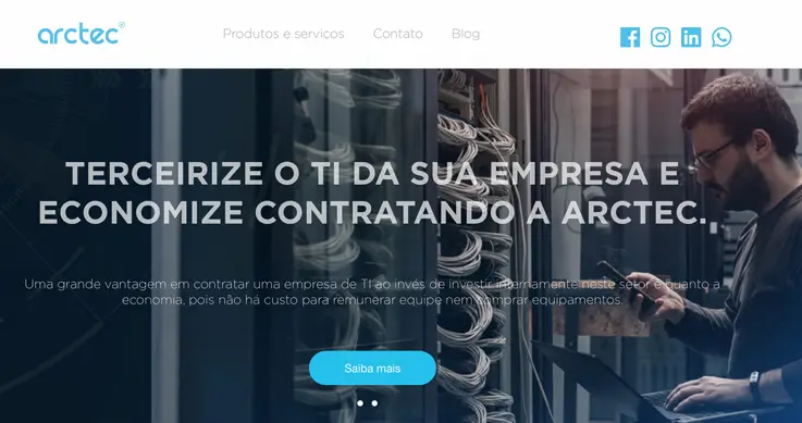 Case da empresa Arctec